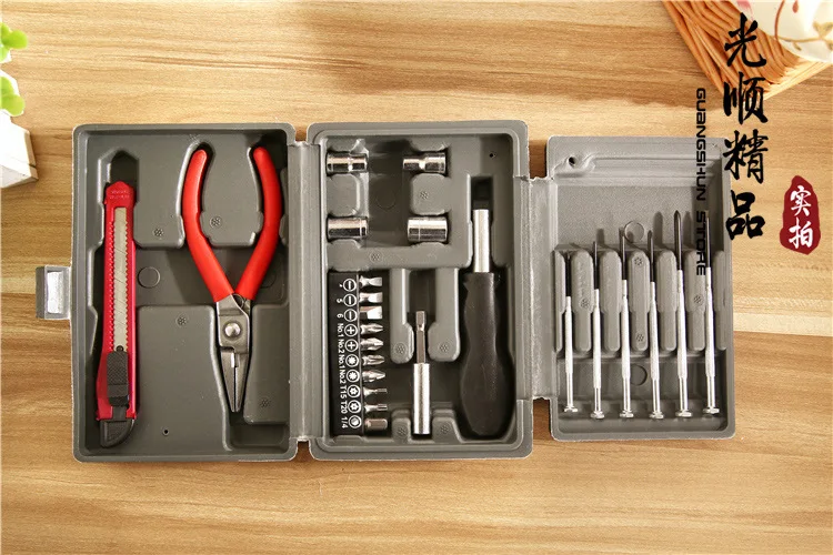 24 ШТ. бытовой многофункциональный набор инструментов оборудование