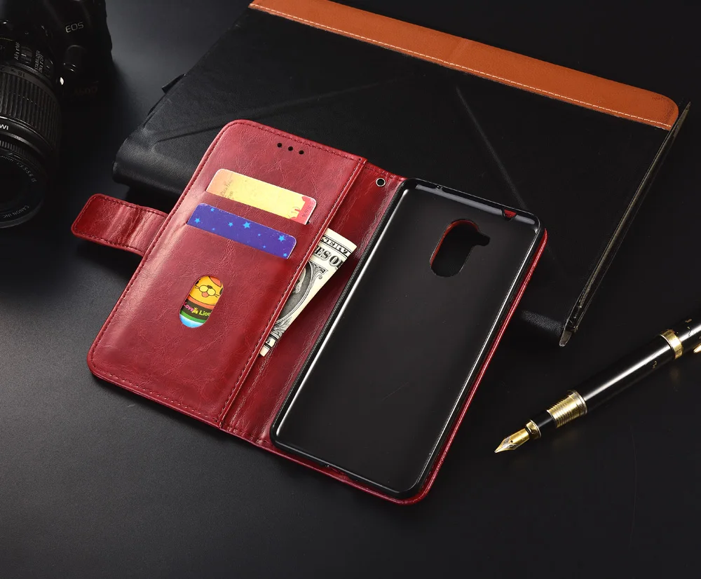 Винтажный кожаный чехол-кошелек для huawei Honor 6C DIG-L21 DIG-L21HN Enjoy 6s чехол с отделением для карт мягкий чехол из ТПУ с подставкой