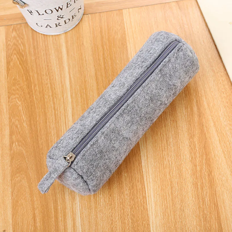Милый однотонный чехол карандаш вместительный креативный ручка для девочек