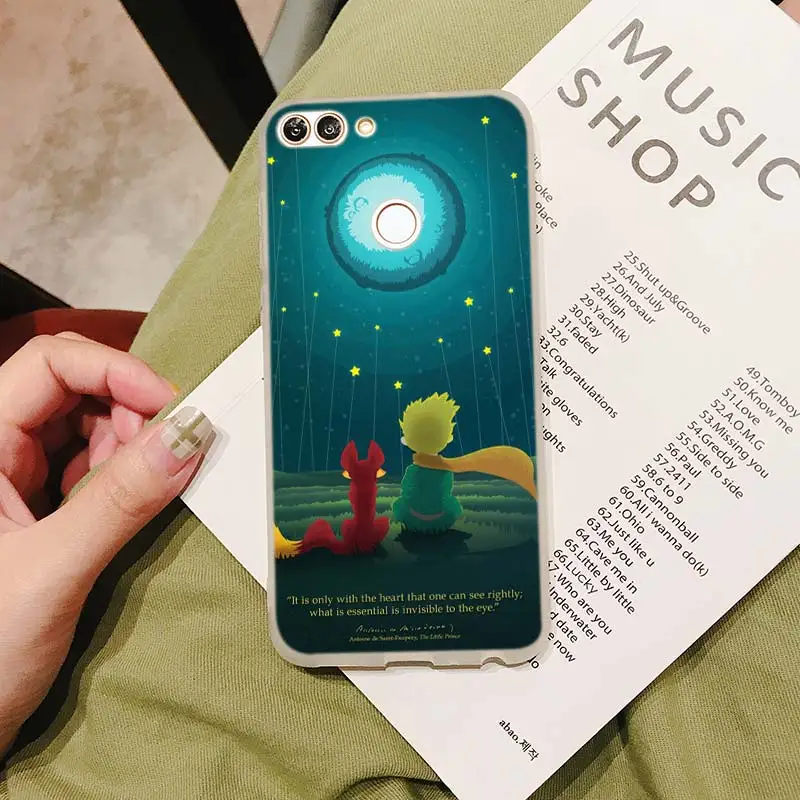Style 11 Силиконовый чехол для телефона Маленький принц с лисой для huawei P Smart Plus P30 P20 P10 P9 P8 Lite mate 20 10 Pro Lite Nova - Цвет: Style 11