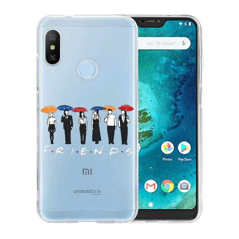 06 Друзья вместе Горячие мягкие для Xiao mi Red mi Go A2 lite 6A S2 Note 7 6 Pro 5 4X Plus mi Play A3 8 lite A1 5X 6X F1 TPU чехол для телефона - Цвет: 06