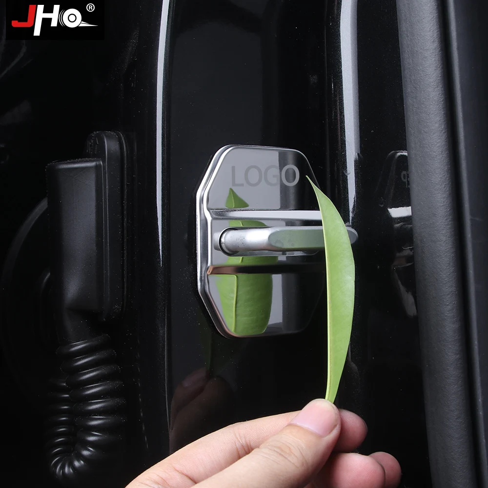 JHO 4 шт./компл. замок двери защитная крышка Накладка Крышка для Jeep Grand Cherokee 2014 2015 2016