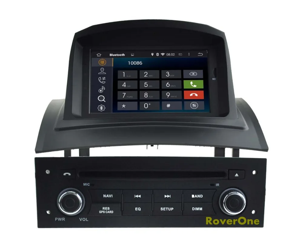 Для Renault Megane 2 II Fluence HD 1080 P 4 ядра Android 8 1 Автомобиль Радио DVD gps навигации для СБ Navi