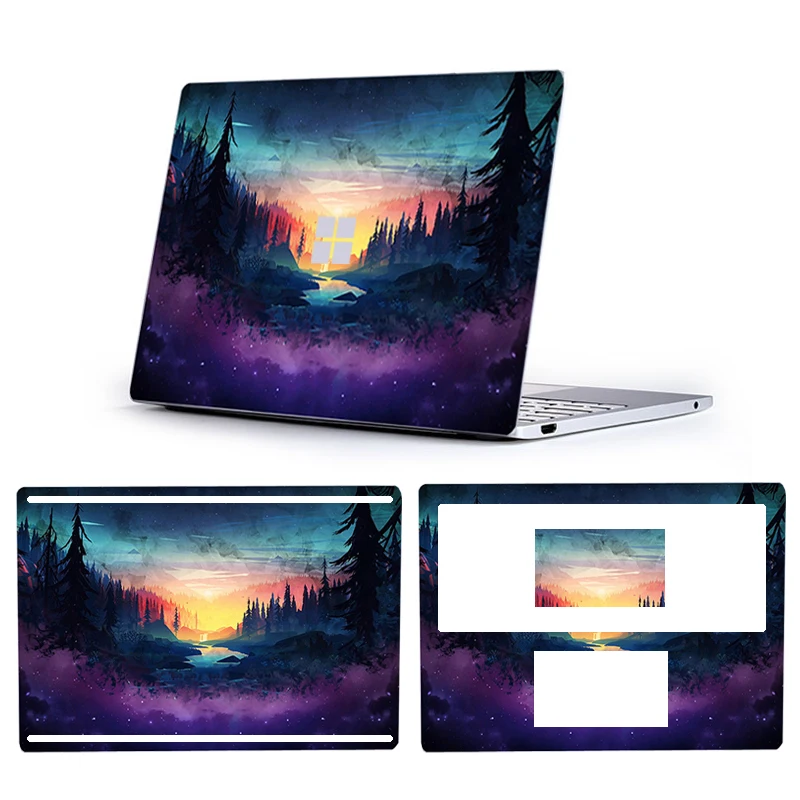 Наклейки на ноутбук для microsoft Surface Book 2 13,5 15 дюймов, окрашенный Полностью Защитный чехол для Surface book 13,5, чехол для ноутбука