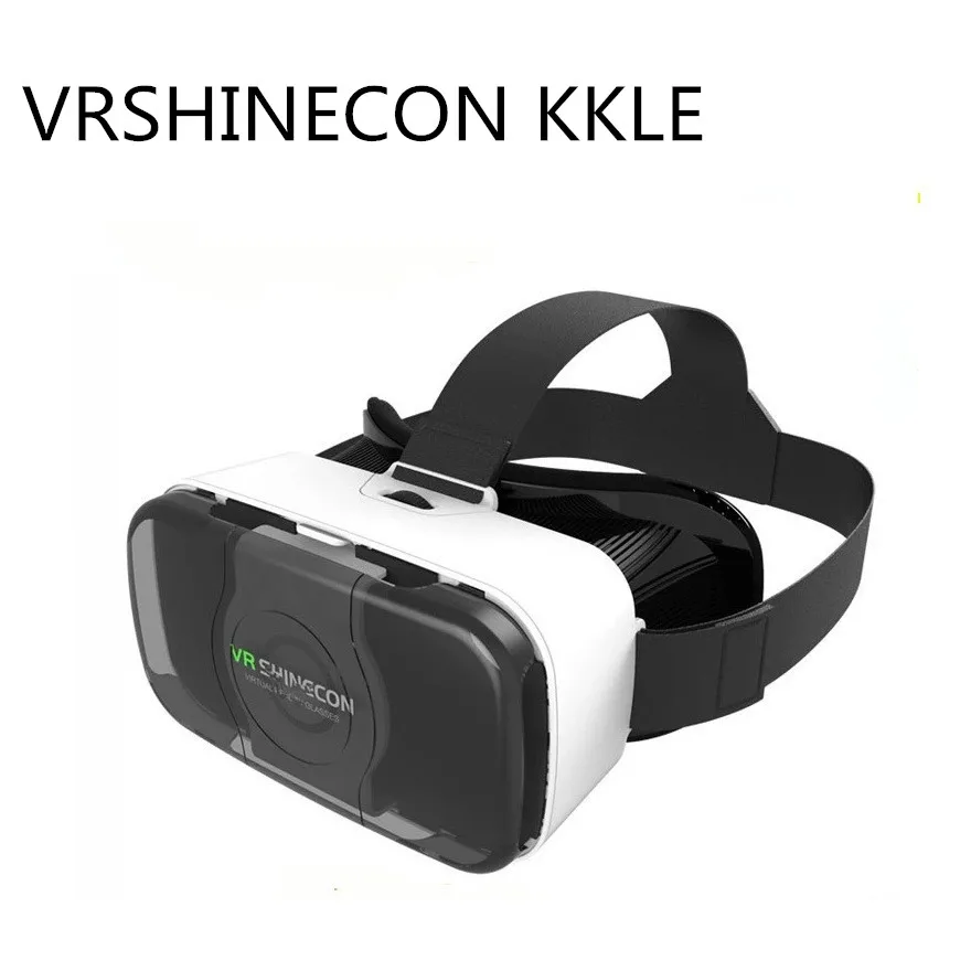VRSHINECON KKLE Очки виртуальной реальности 3D VR с гарнитурой Googles картонный шлем коробка