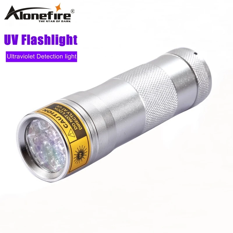 Alonefire 12 Светодиодный УФ светильник флэш фонарь животный моча испытательный