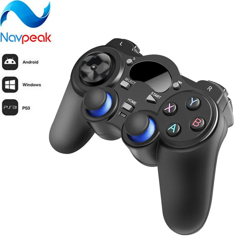 1 шт. Универсальный 2 4G беспроводной игровой контроллер джойстик для PS3 Android tv Box