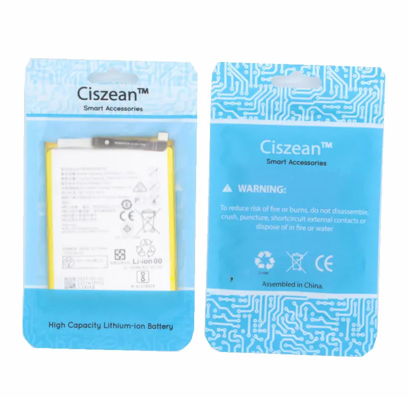Ciszean 1x3000 мАч аккумулятор для реальной 3000 HB366481ECW Аккумулятор Huawei P Smart 5 6 &quotΦ FIG LX1