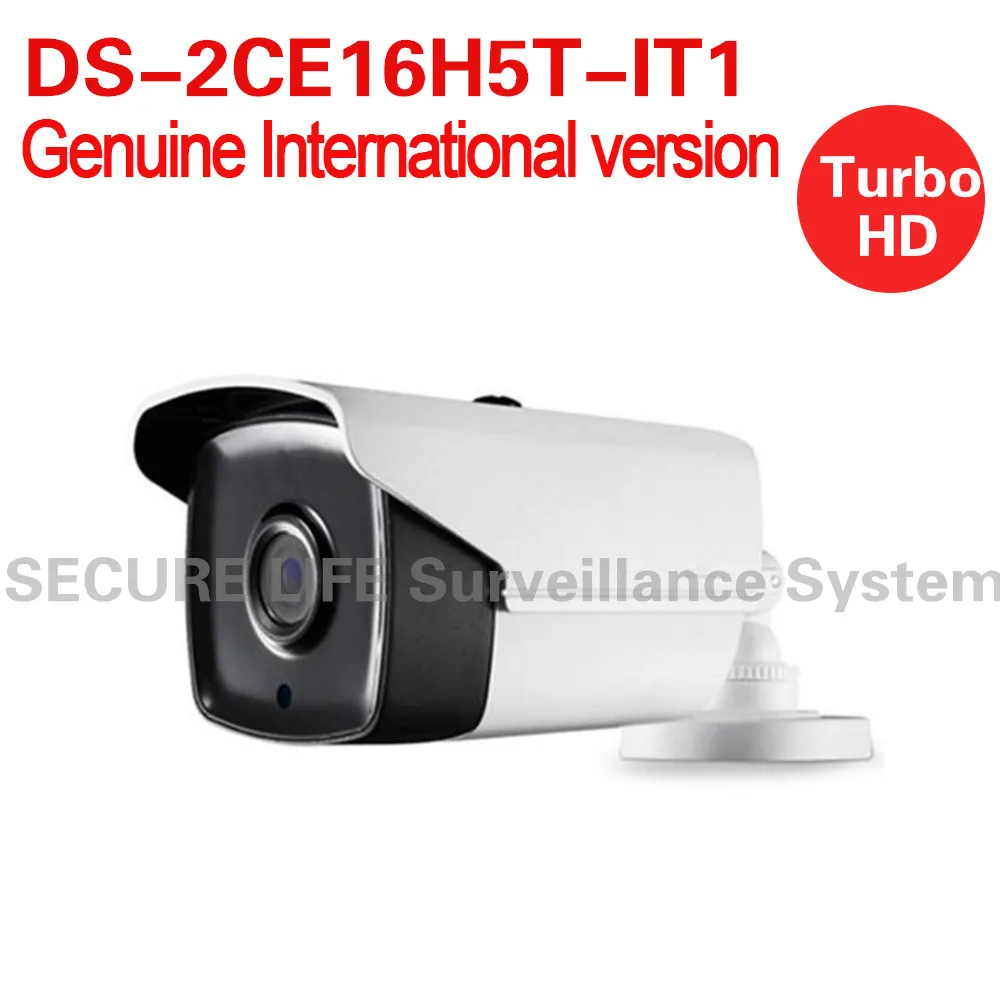 Бесплатная доставка английская версия ds 2ce16h5t it1 Turbo HD TVI Камера 5mp очень низкой