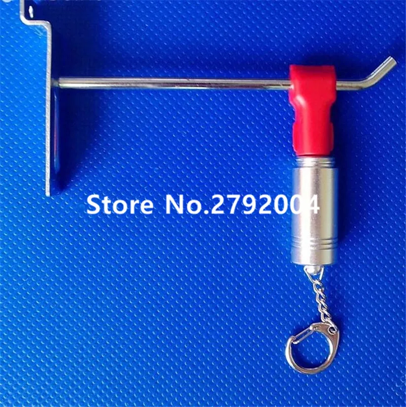 100 шт./лот горячая защита от кражи магнитный фиксатор блокировка крюка для