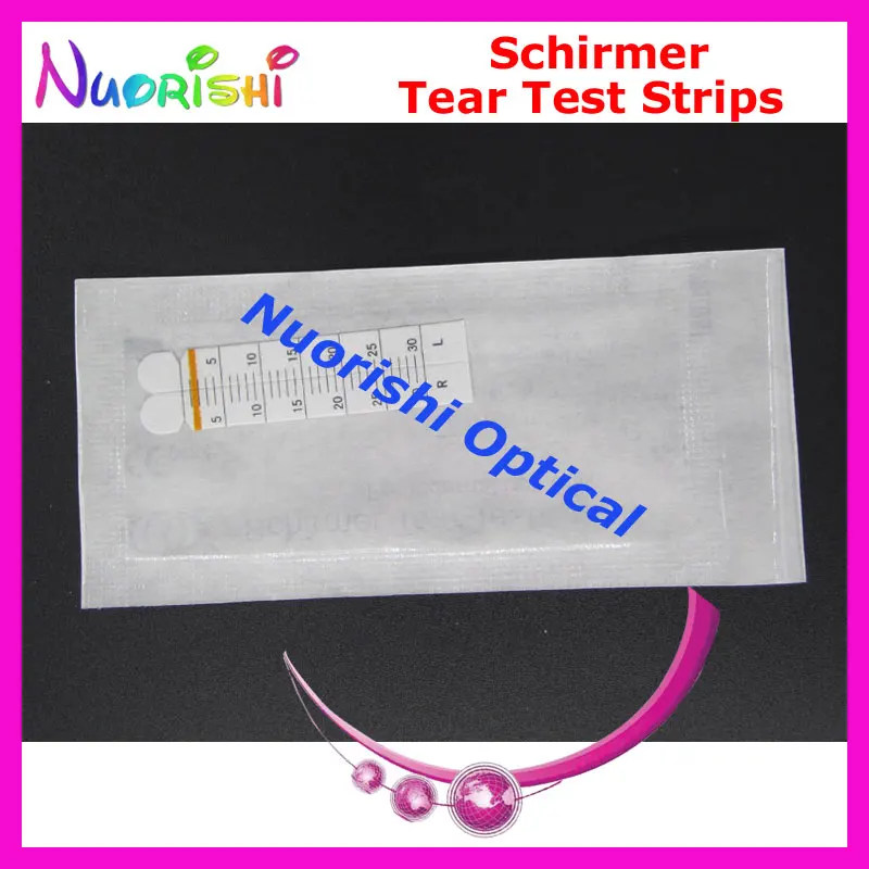 

J1 100 Strips 50 Pairs Schirmer Tear Test Strips Paper Ophthalmic Testing Paper Free Shipping