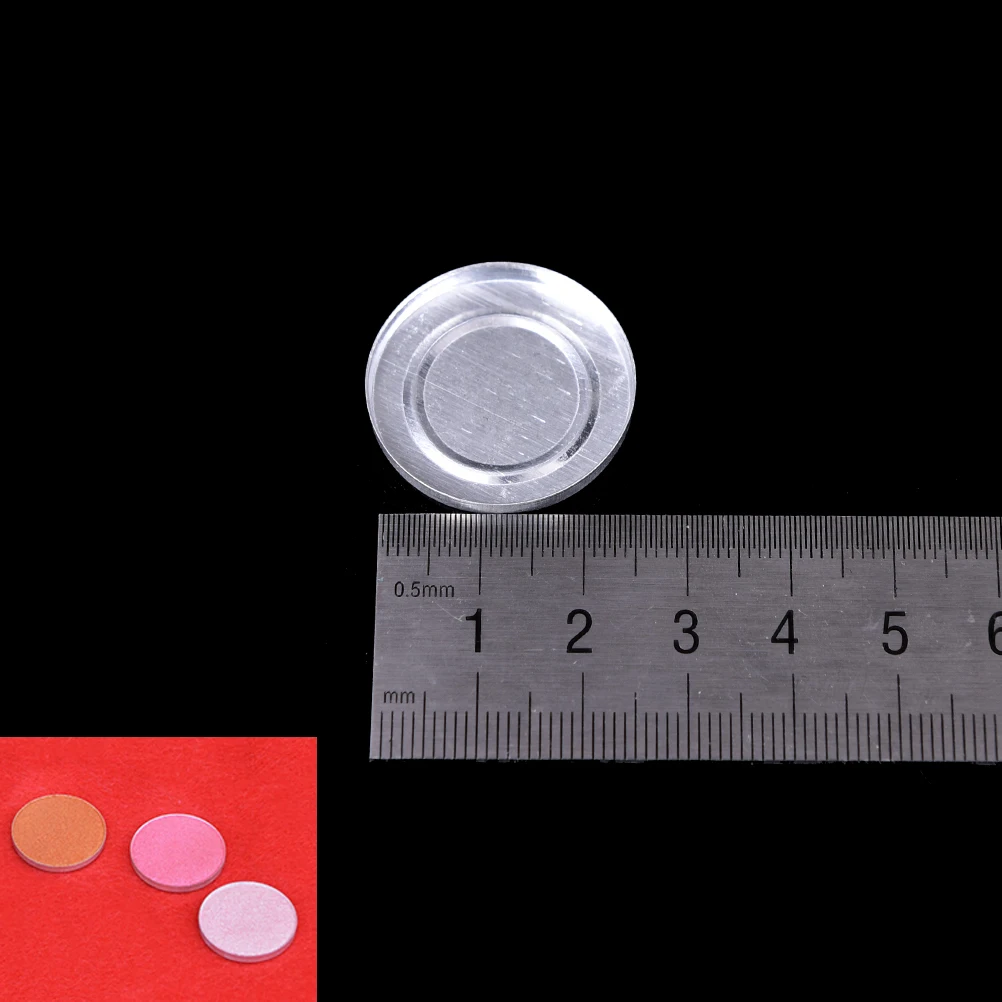 10Pcs 26.5mm Empty Aluminum Cases DIY Cosmetic Pans For Eyeshadow Makeup Tool Fashion Container Palette Case | Красота и здоровье