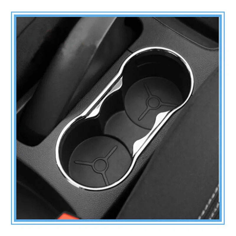 My Good Car ABS Защитная крышка для стакана воды Наклейка Ford Fiesta 2009 2013 Focus 2 2005 2012