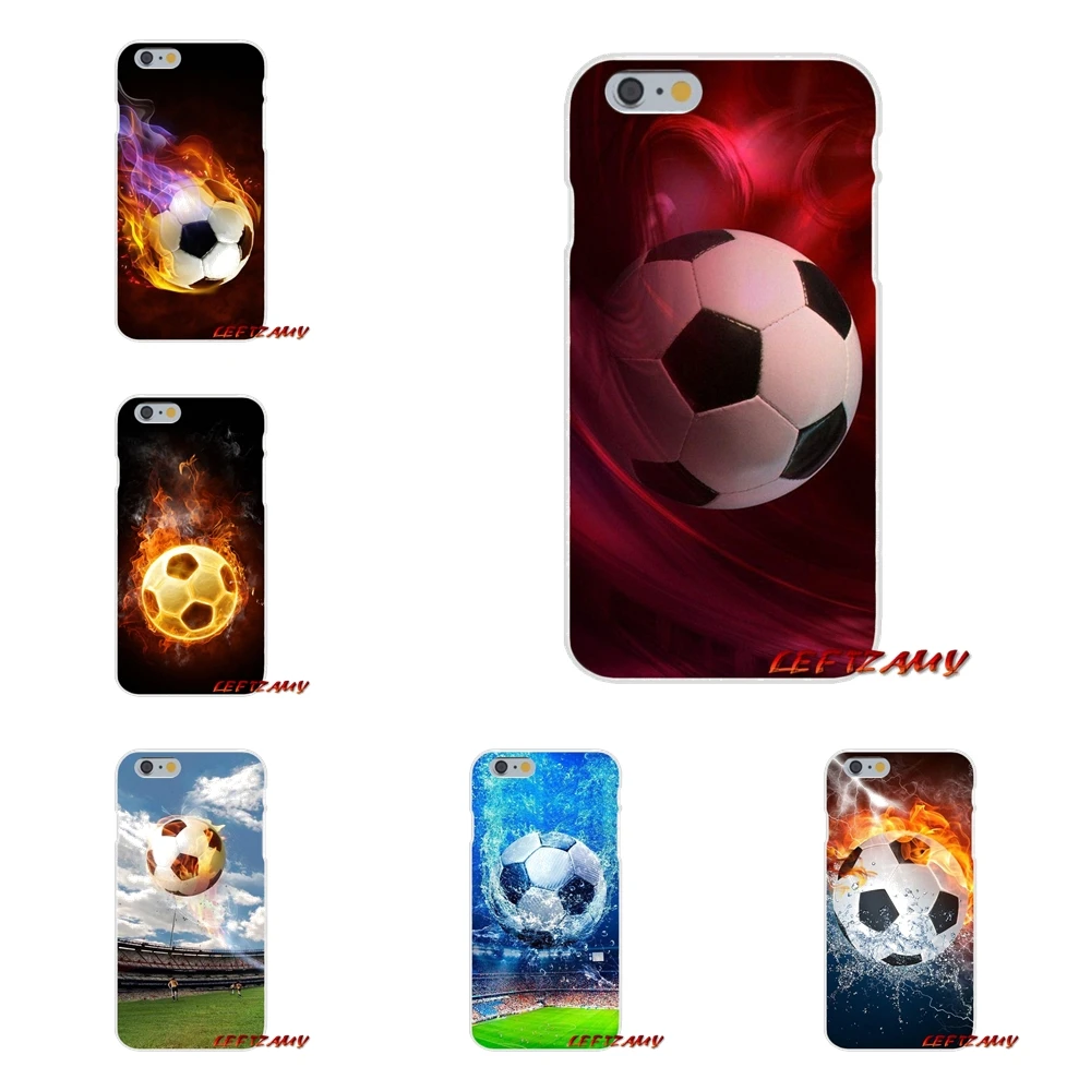 Спортивные футбольные мячи Hobby Fire для Samsung Galaxy S3 S4 S5 MINI S6 S7 edge S8 S9 Plus Note 2 3 4 5 8