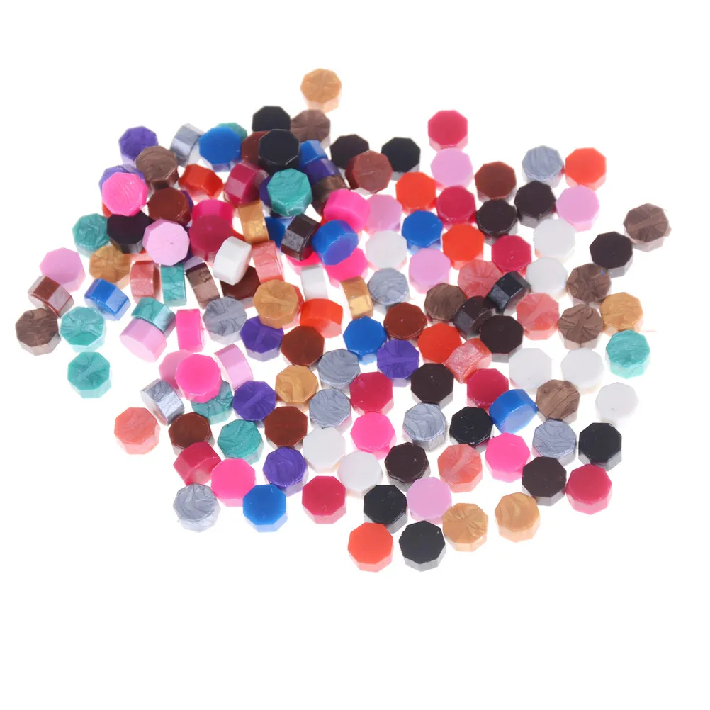 10 шт./партия разноцветные марки уплотнения воск в гранулах оптом расходные