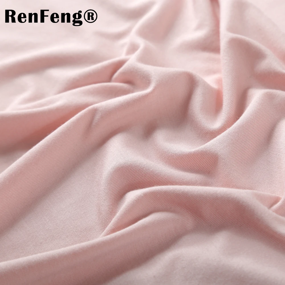 Мужская одежда большого размера простая свободная дышащая футболка из