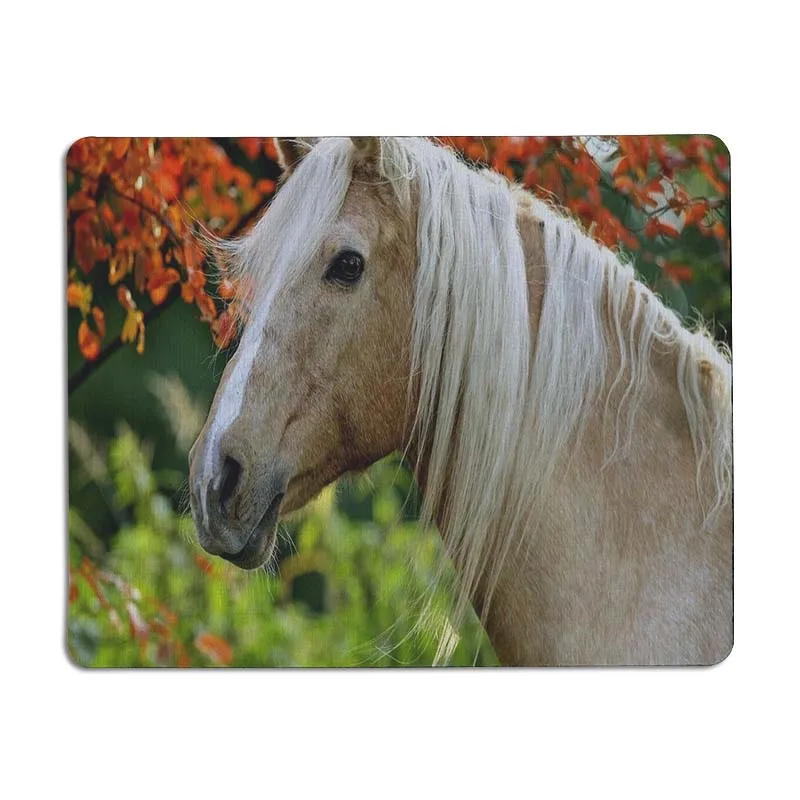 

MaiYaCa Custom Skin Black Horse Gamer Speed Mice Retail Small Rubber Mousepad Size for 18x22cm and 25x29cm Small Mousemat