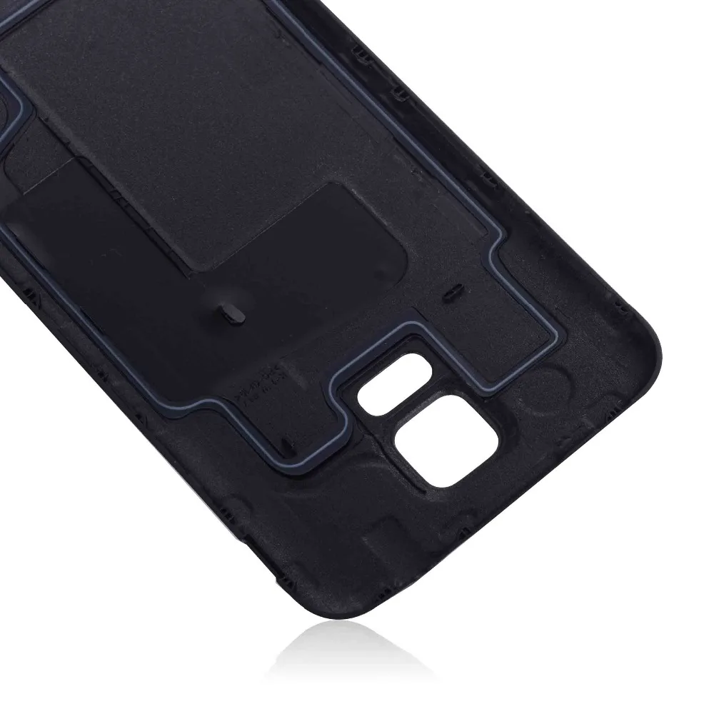 Задняя крышка батареи для samsung Galaxy S5 i9600 G900 задняя крышка корпуса батарейный чехол запасные части