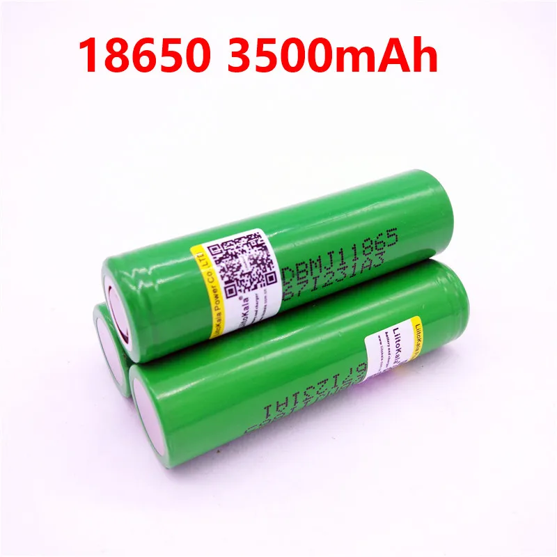 Новый аккумулятор LiitoKala для MJ1 18650 INR18650MJ1 10A литий ионный 3500 мАч INR18650MJ1|li-ion battery|liitokala