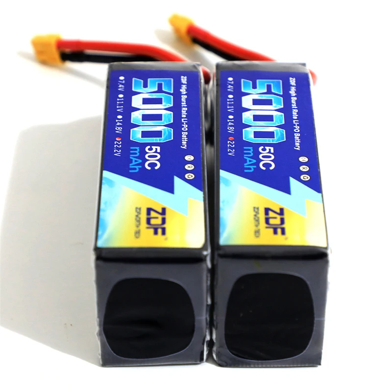 ZDF 22 2 v 6S 5000mah 6000mah 50C Max 100C литий-полимерный аккумулятор для стандартного вертолета