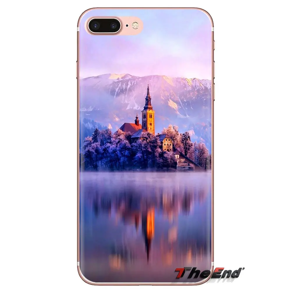 Церковь на Зимний вечер бесплатно для Huawei Mate Honor 4C 5C 5X 6X 7 7A 7C 8 9 10 8C 8X 20 Lite Pro