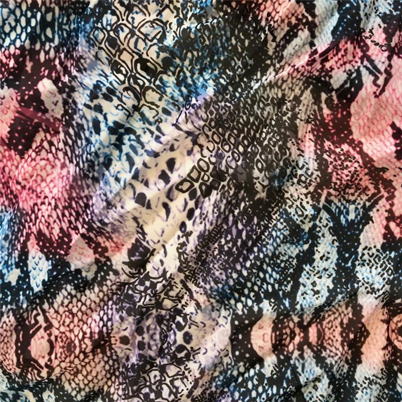 2018 Sexy Snake Skin Printing Cover ups Swimwear Women Summer Swimming Female Bathing Suit |