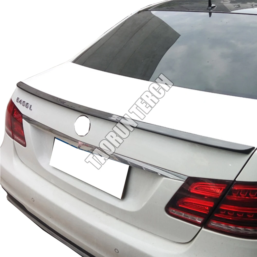 Задний спойлер из углеродного волокна AMG Style W212 для E-Class E200 E260 E300 E340 E63 Sedan 4 Door 2012 - 2015