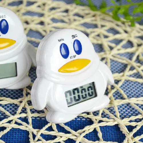 Digital LCD Kitchen Cooking New Simple 3 Button Operation Alarm Counter Penguin* | Дом и сад
