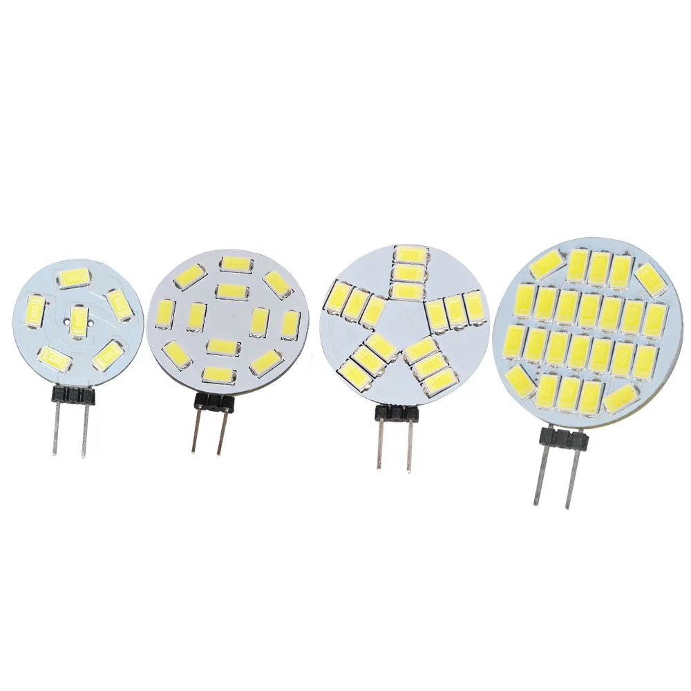 JYL 1 шт. ультра яркий 0 8 Вт 2 3 G4 базовый Светодиодный свет 6 12 15 24 SMD 5730 чип RV Camper