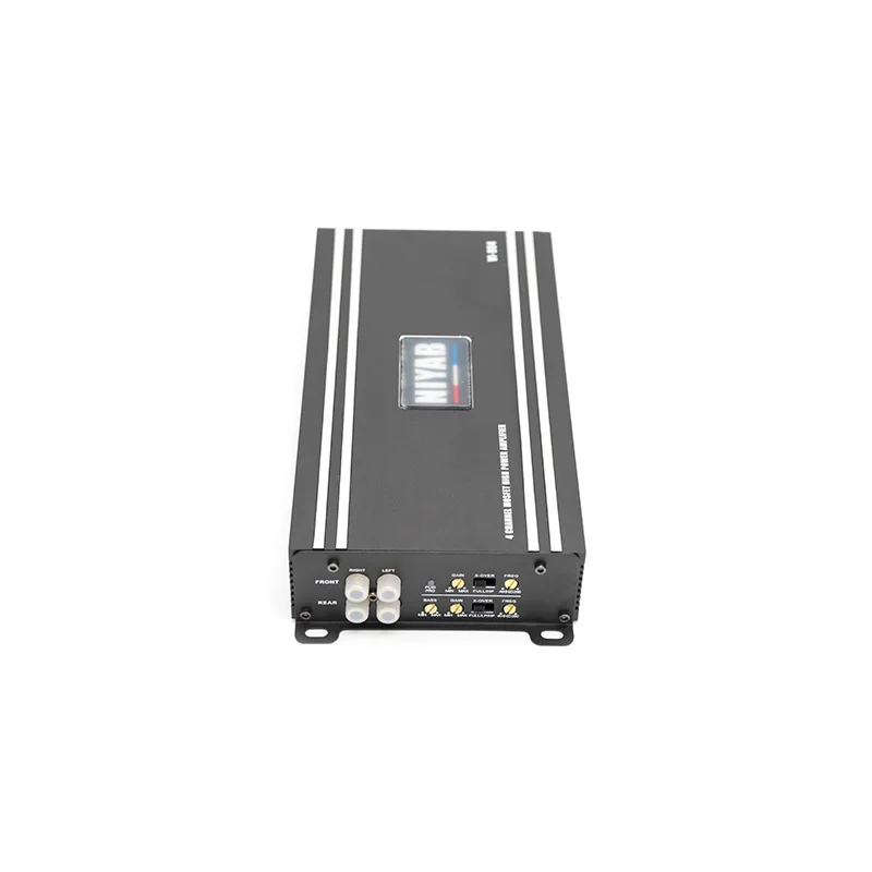 Новый автомобильный аудио цифровой усилитель Черный Стальной матовый