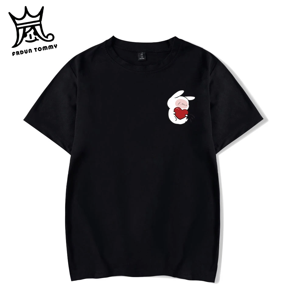 Frdun Tommy Rabbit Футболка &quotВлюбленные&quot-heart летняя Парная женская мужская