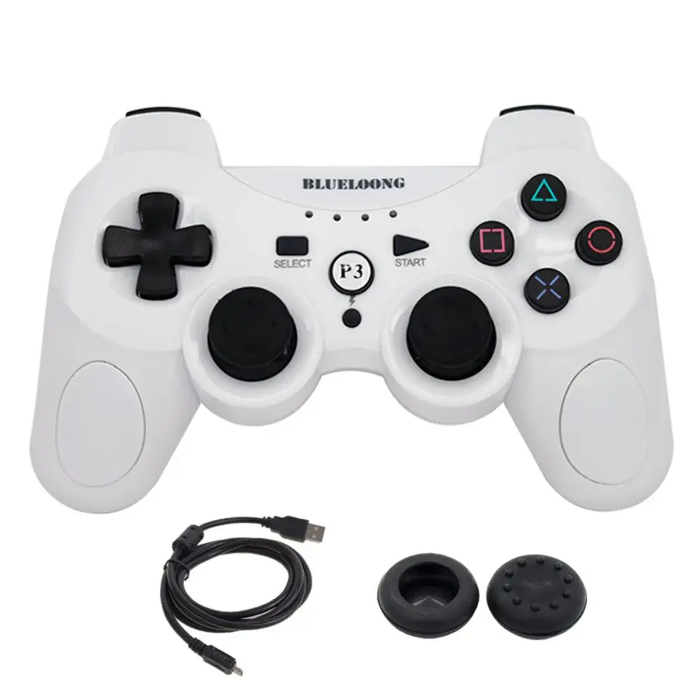 BL004 Новые для SONY PS3 контроллер Беспроводной Bluetooth Джойстики для DUALSHOCK 3 SIXAXIS для Игровые приставки 3 игровой контроллер - Цвет: BL004