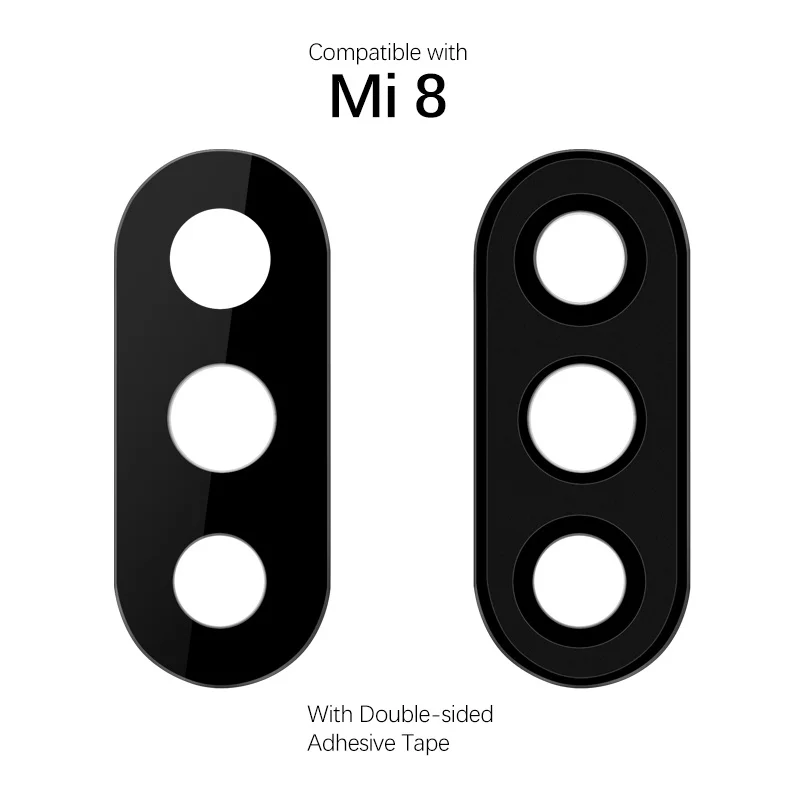 Задняя камера объектив для Xiaomi 1 2s 3 задняя камера Объективы для Xiaomi Mi4 4c 4S 5 5S 6 8 запасные части с клейкой лентой