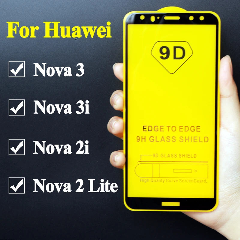 Защитное стекло для Huawei Nova 3 3i 2i 2 Lite защита экрана Huawai Huaweii i легкий защитный чехол