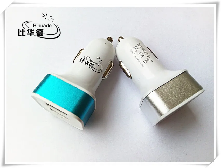 Новое поступление автомобильное зарядное устройство BIHUADE с 2 USB портами 1 А + и