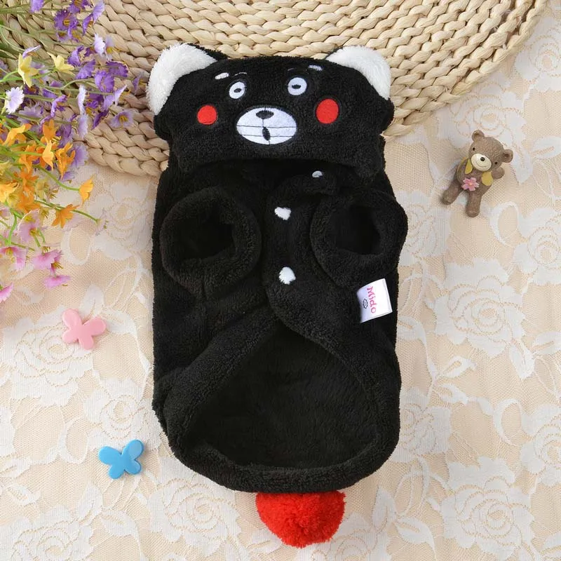 Костюм Кошки для домашних животных одежда щенков кошек котят флисовые толстовки