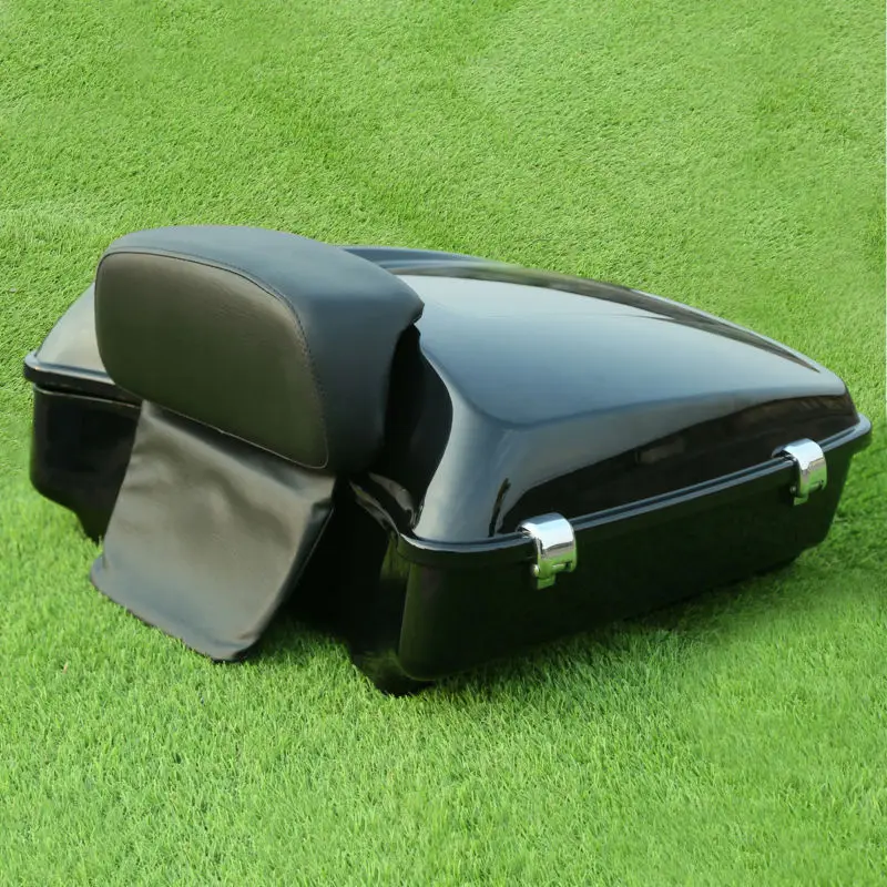 Мотоцикл рубленый багажник спинка для Harley Tour Pak Touring Electra Street Glide Road King FLHX FLTRX 2014