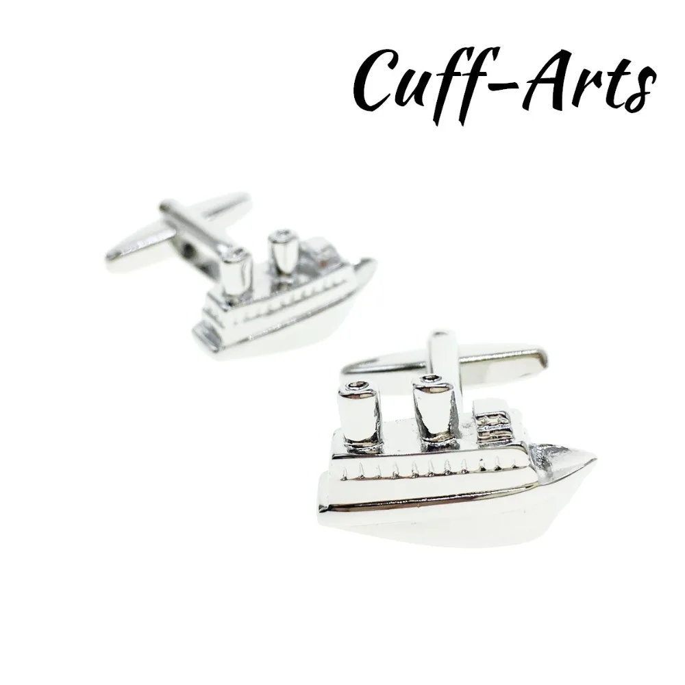 

Cufflinks for Men Ship Cufflinks Shirt Cuff links Gifts for Men Gemelos Les Boutons De Manchette by Cuffarts C10244