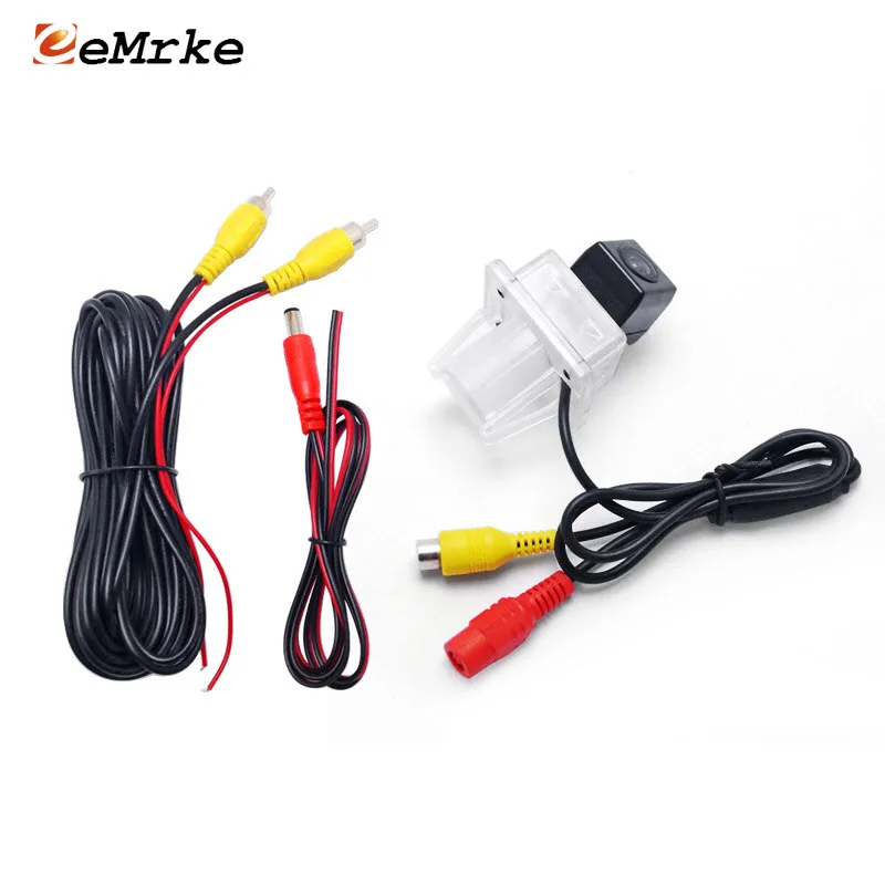 

EEMRKE CCD HD Car Rear View Camera Backup Camera Reverse Parking Camera NTSC RCA for Mercedes Benz C E S CL CLASS W204 W212 W216
