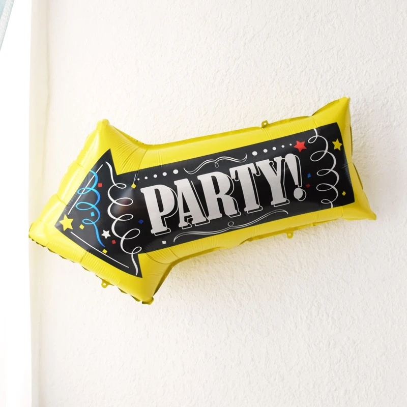 1 шт. вечерние воздушные шары с буквенным стрелком дорожный шар из алюминиевой