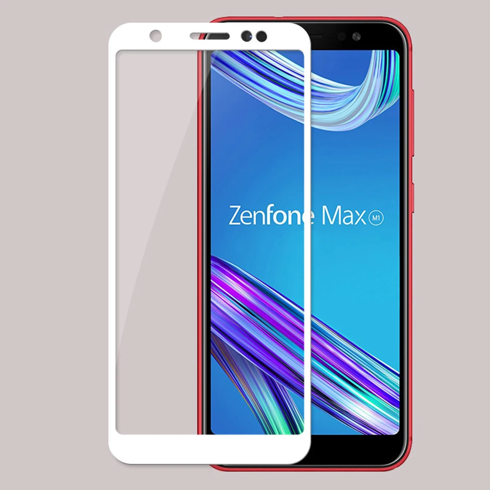 9 H полное покрытие закаленное стекло для ASUS Zenfone MAX PRO M1 ZB601KL экран Защитные пленки