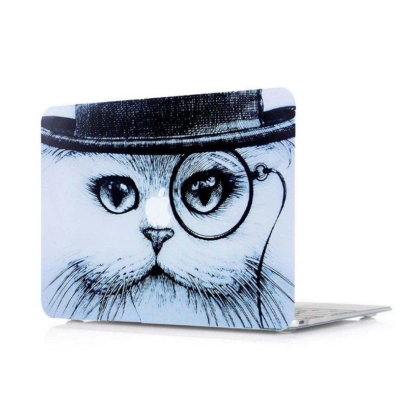 Чехол для планшета с цветным принтом Жесткий Apple Macbook Pro 12 13 15 Air 11 Touch bar Retina дюймов