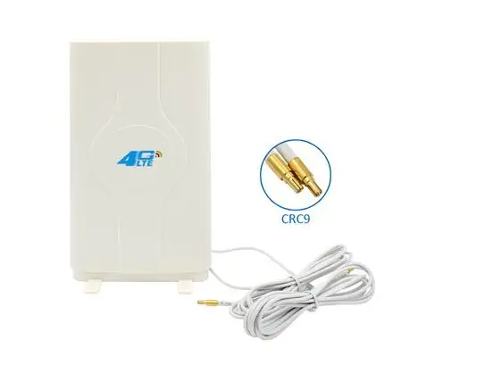 CRC9 connector 3g 4G LTE Антенна внешняя Mimo панель антенны для huawei zte 4G LTE маршрутизатор модем антенна с двойной TS9/CRC9/SMA разъем - Цвет: CRC9 connector