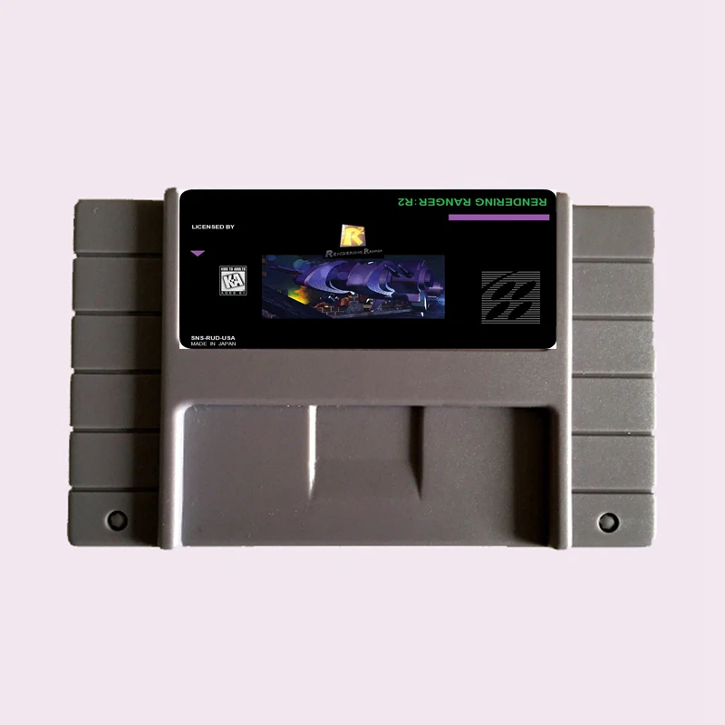 Высокое качество 16 бит рендеринга Ranger R2 NTSC большой серый карточная игра для США Версия игры игрок