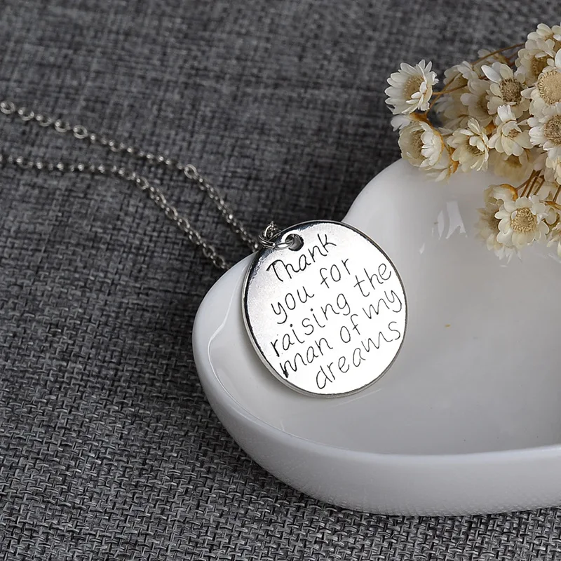 12 шт./лот семейные ювелирные изделия подарок для матери спасибо за то что подняли