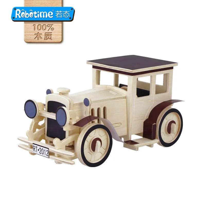 Оптовая продажа 3D деревянная головоломка интересная игрушка подарок украшение