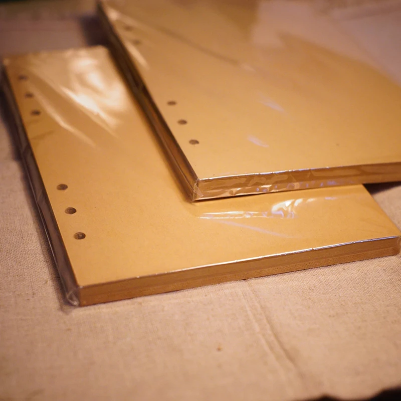 Стандартный кожаный блокнот в стиле A5 внутренняя свободная страница с листьями