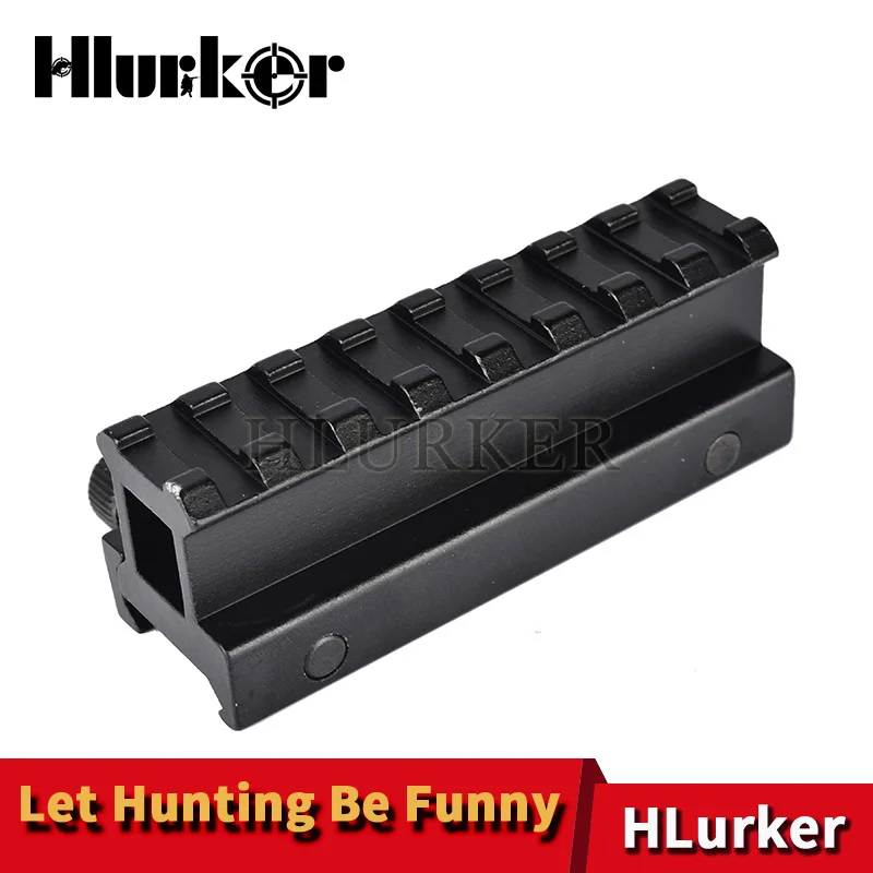 Hlurker 8 слотов тактический прицел стойка основание Крепление 20 мм рельсовая