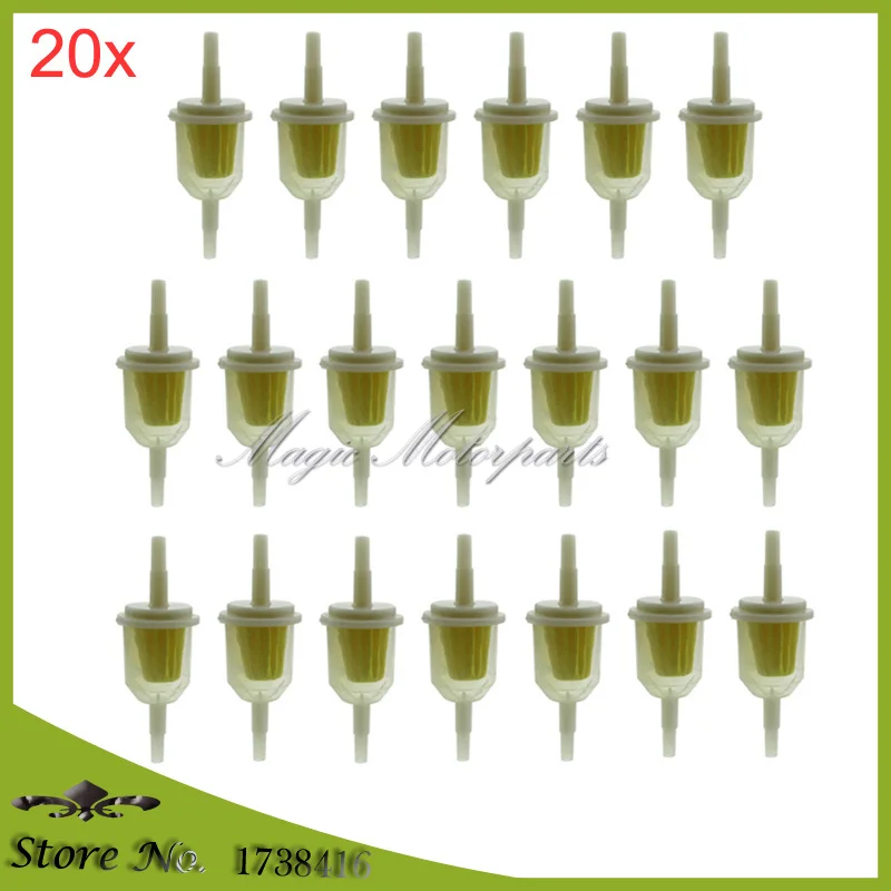 20x топливный фильтр для John Deere AM116304 1008356 Kohler 25 050 03 22 S KAWASAKI 49019 7001 TECUMSEH CRAFTSMAN