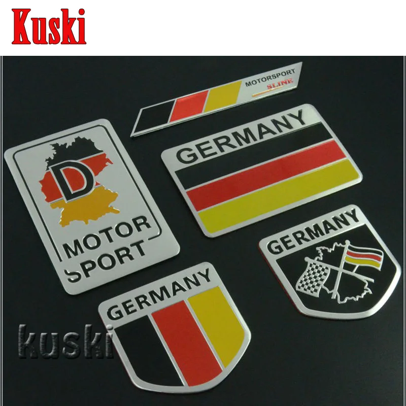 Металлический Алюминиевый автомобиль эмблемы наклейки на Стикеры гонки